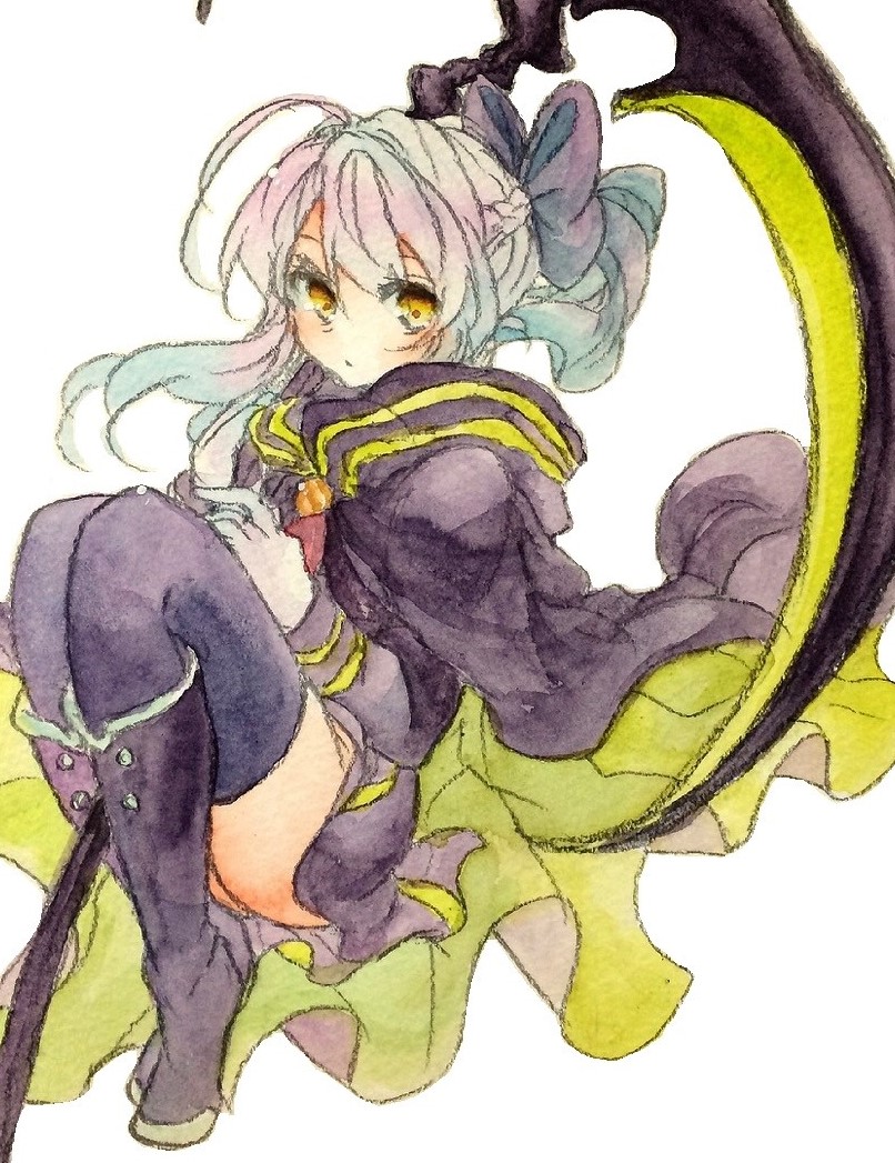 hiiragi shinoa (owari no seraph) drawn by fina_(sa47rin5)