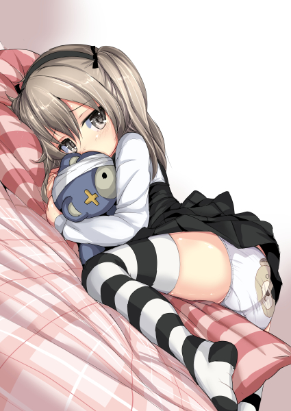 shimada arisu and boko (girls und panzer) drawn by inyucchi