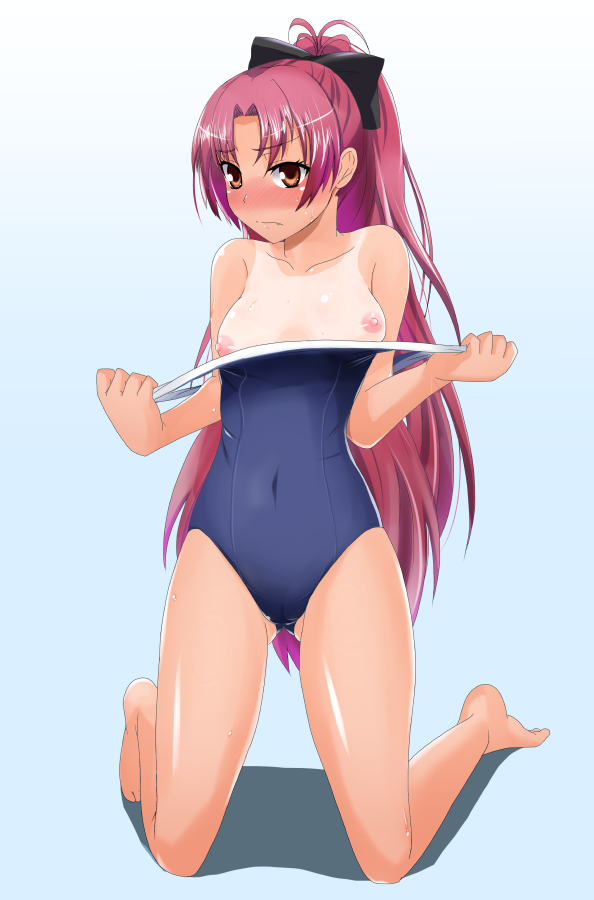 sakura kyoko (mahou shoujo madoka magica) drawn by kumakichi_(cost-lost)