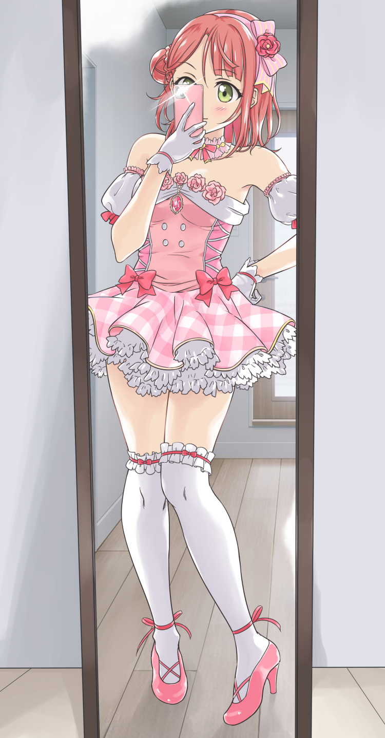 uehara ayumu (love live! and 1 more) drawn by tetopetesone