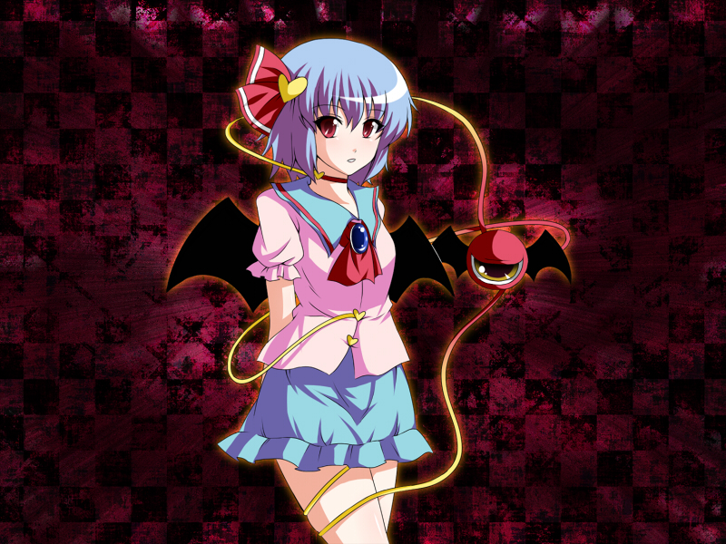 remilia scarlet and komeiji satori (touhou) drawn by fal_(falketto)