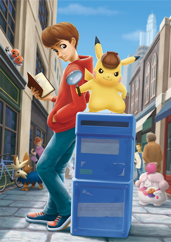 pikachu, fletchling, detective pikachu, slurpuff, herdier, and 1 more (pokemon and 1 more)