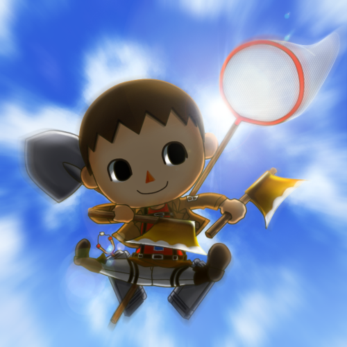 villager (shingeki no kyojin and 2 more) drawn by kemumaki29