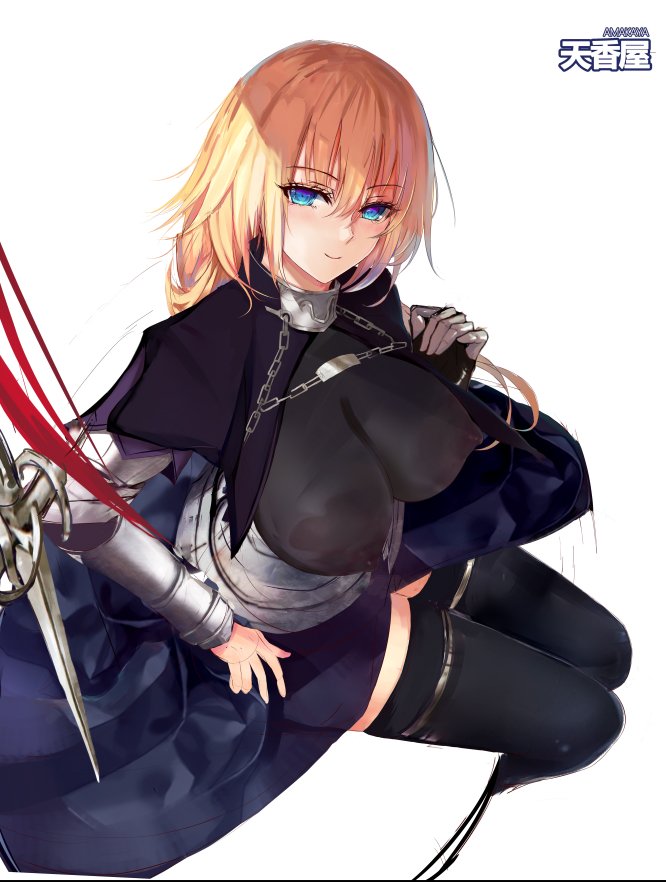 jeanne d'arc (fate and 1 more) drawn by misaka_12003-gou