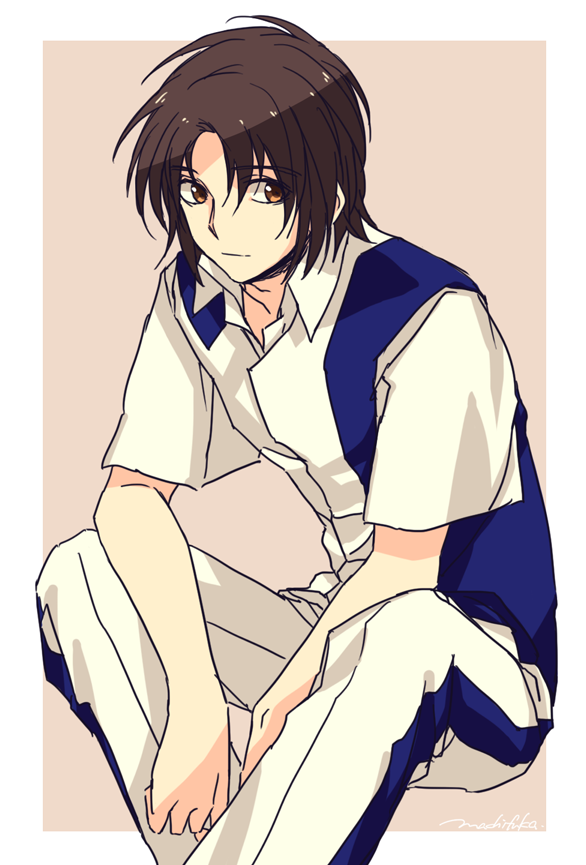 makabe kazuki (soukyuu no fafner) drawn by machi_fuka