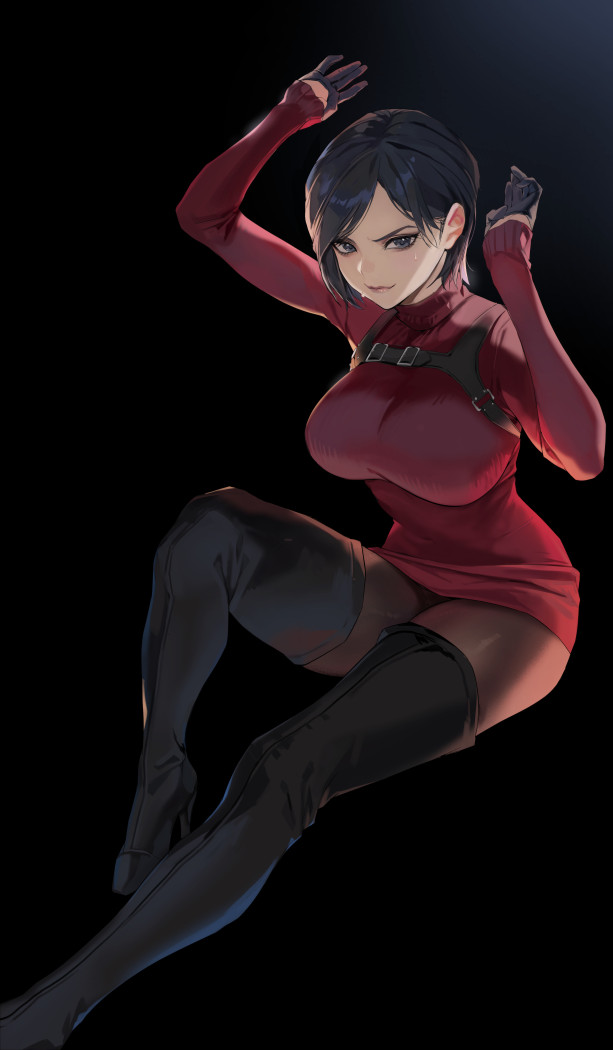 ada wong (resident evil and 1 more) drawn by milin_(orange_maru)