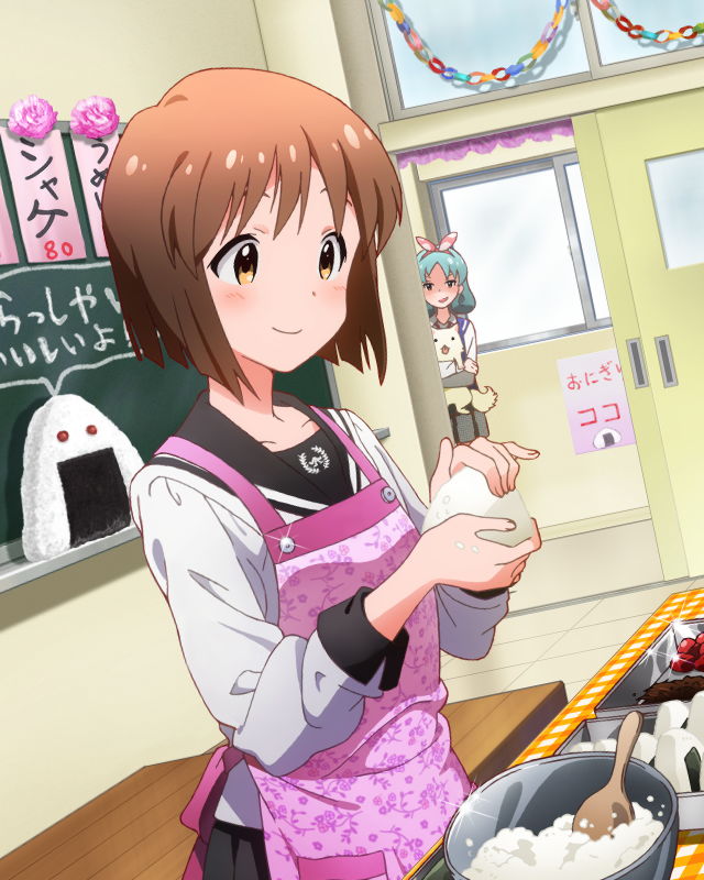hagiwara yukiho and tokugawa matsuri (idolmaster and 1 more)