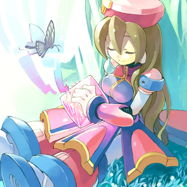 iris (mega man and 2 more) drawn by shigehiro_(hiroi_heya)