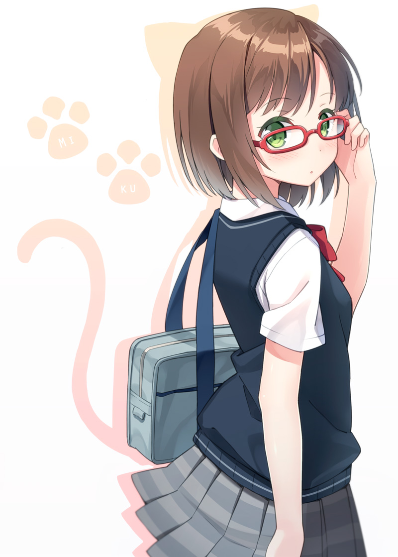 maekawa miku (idolmaster and 1 more) drawn by hyuuga_azuri