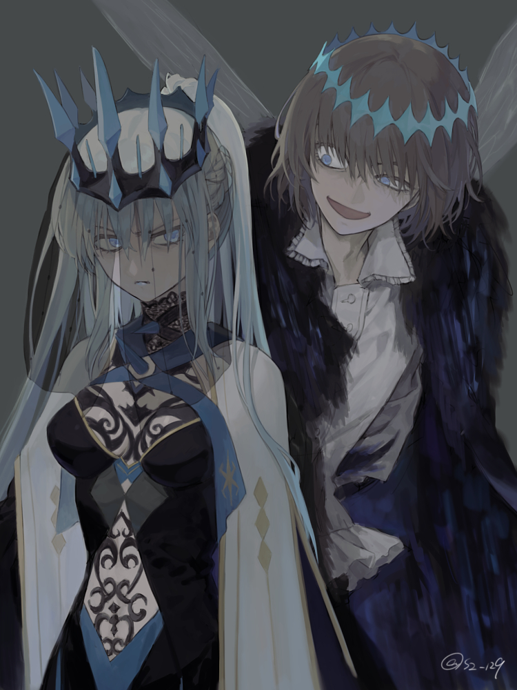morgan le fay and oberon (fate and 1 more) drawn by itsuki_(s2_129)