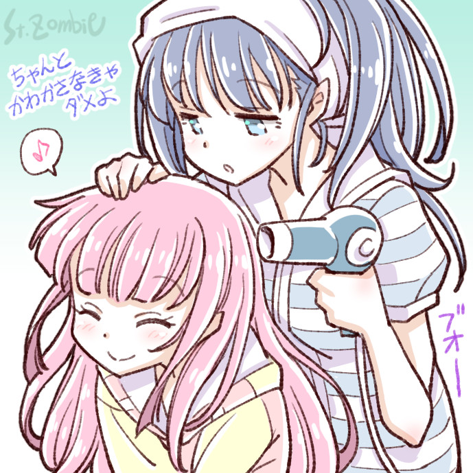 tamaki iroha and nanami yachiyo (mahou shoujo madoka magica and 1 more) drawn by studiozombie