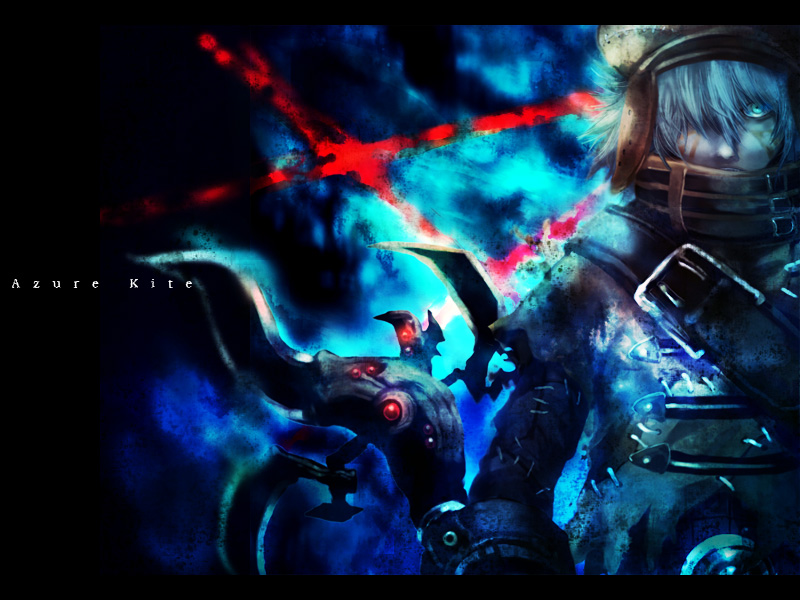 azure kite (.hack// and 1 more) drawn by sin_(hitonatsu)