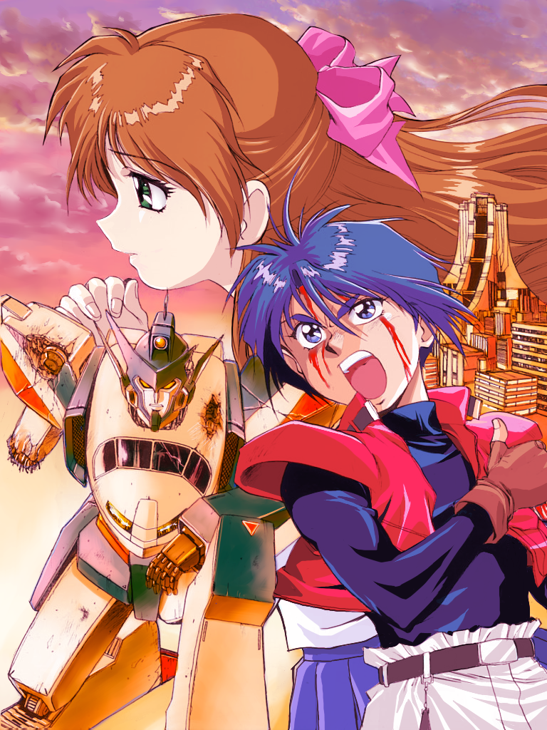 yoshinaga sally, senpuuji maito, and gaine (yuusha series and 1 more) drawn by yusao