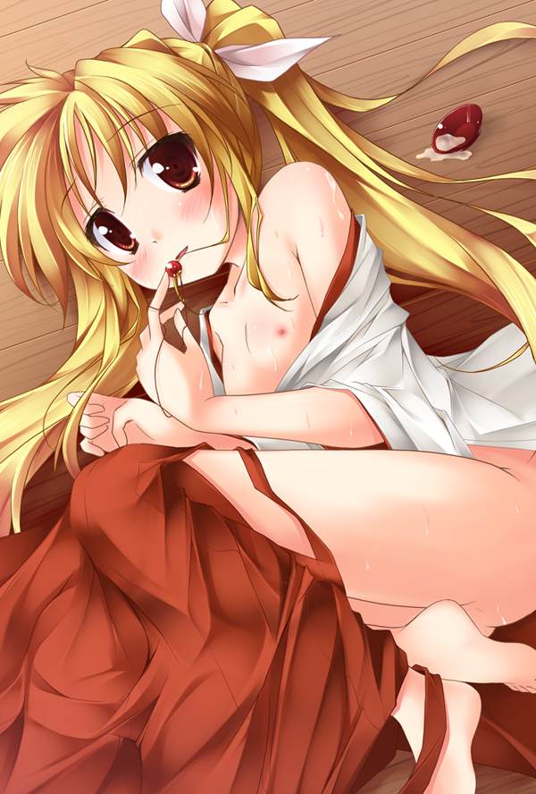 fate testarossa and raising heart (lyrical nanoha and 1 more) drawn by masaki_kei