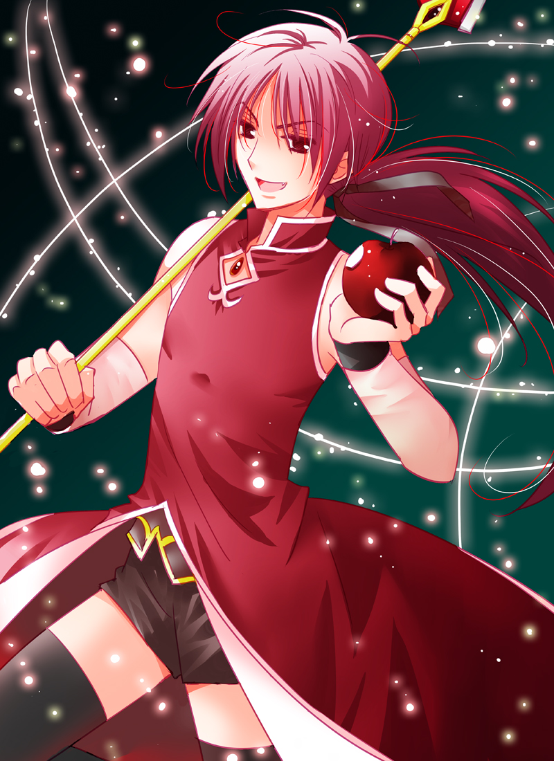 sakura kyoko (mahou shoujo madoka magica) drawn by apo_(777)