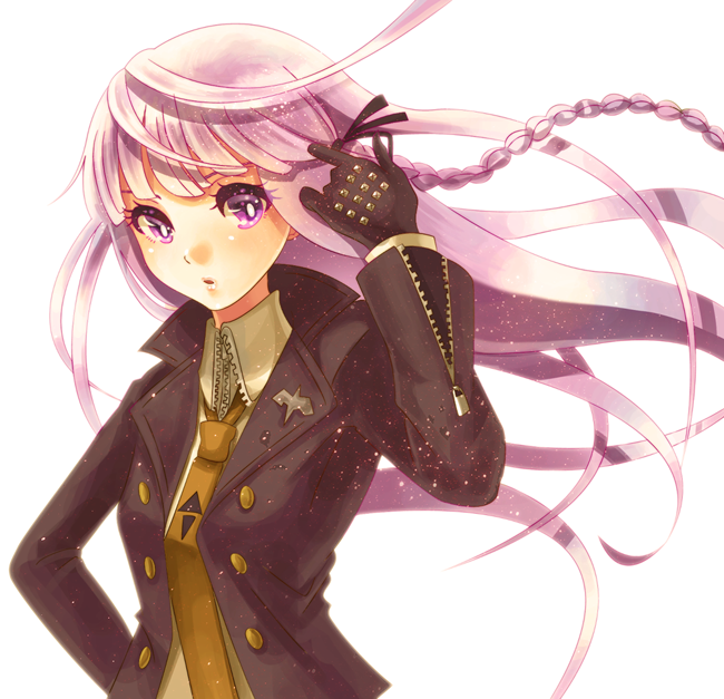 kirigiri kyoko (danganronpa and 1 more) drawn by sora_(pikasora)