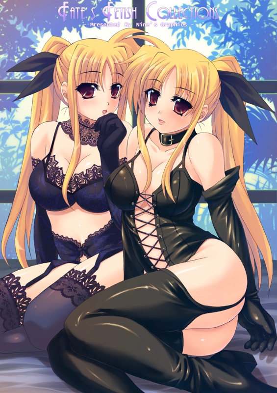 fate testarossa (lyrical nanoha and 1 more) drawn by genshi