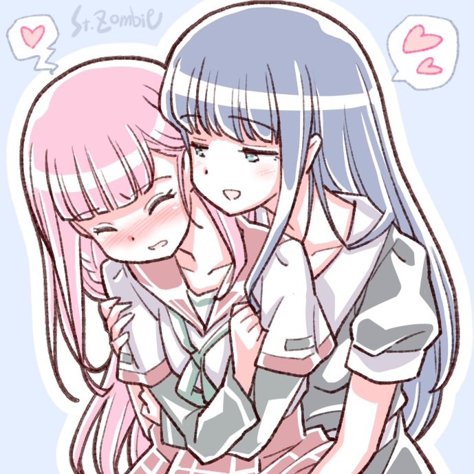 tamaki iroha and nanami yachiyo (mahou shoujo madoka magica and 1 more) drawn by studiozombie