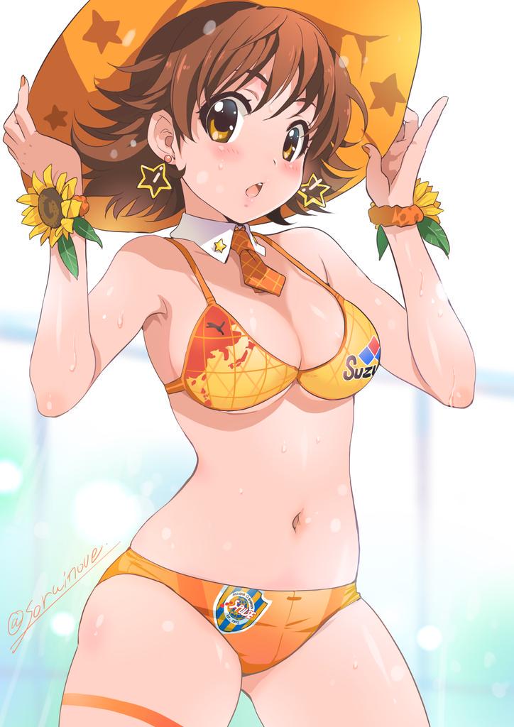 honda mio (idolmaster and 1 more) drawn by inoue_sora