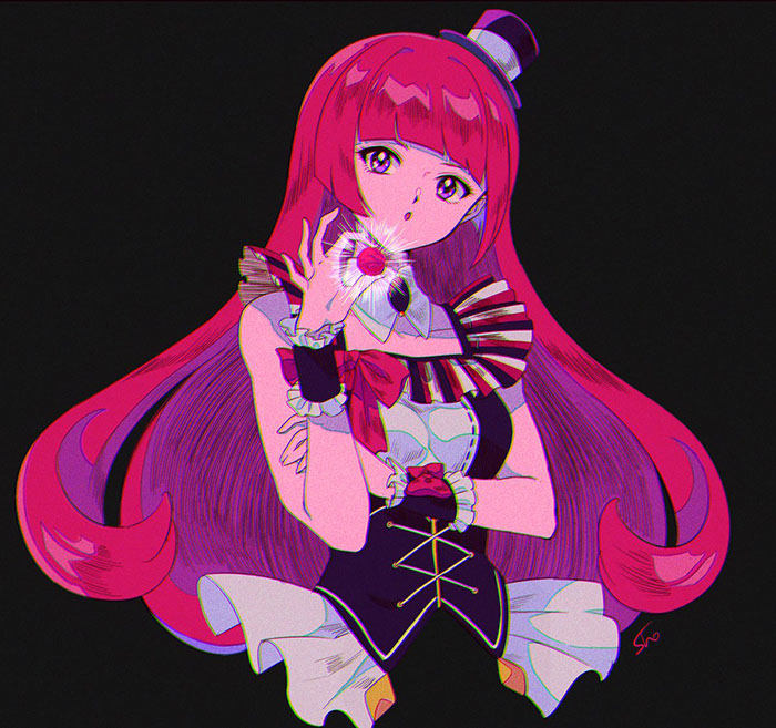 hojo sophy (pretty series and 1 more) drawn by qing_(sankakuosushi)