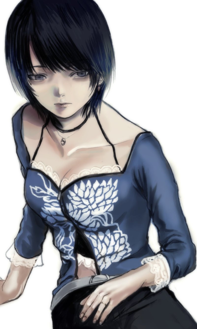 kurosawa rei (fatal frame and 1 more) drawn by gauss_<bokashi