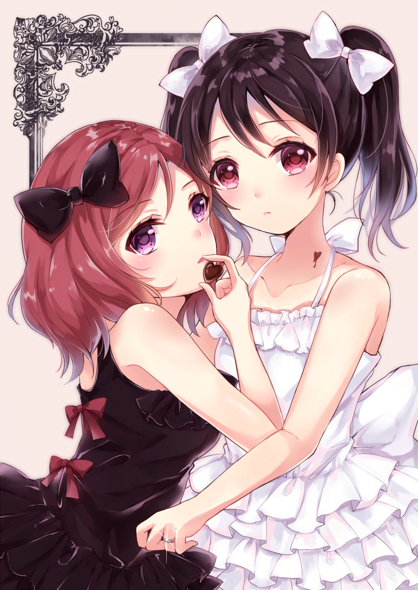 nishikino maki and yazawa nico (love live! and 1 more) drawn by sakura_hiyori