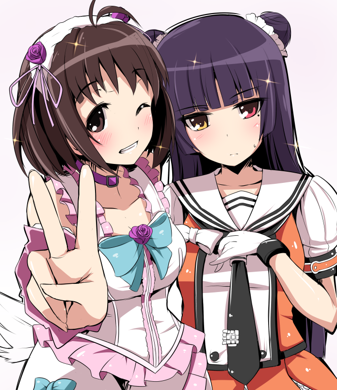 naka and gokou ruri (kantai collection and 1 more) drawn by kichihachi