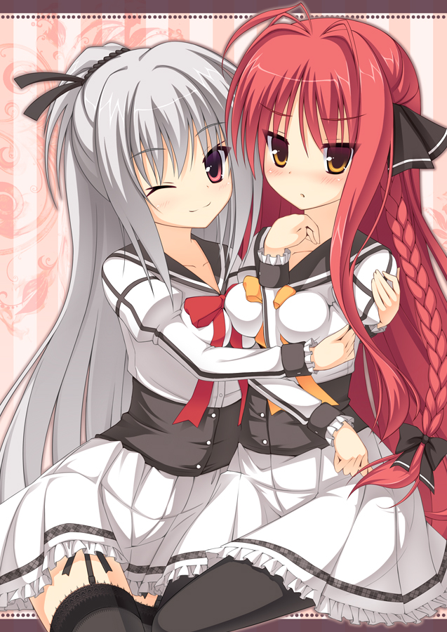 yarai miu and elena olegovna owen (dracu-riot!) drawn by ichiroku