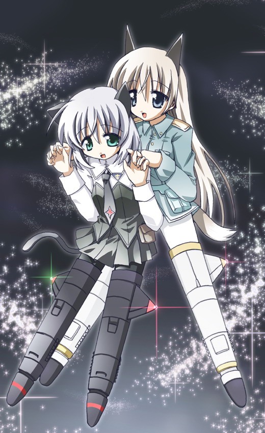 sanya v. litvyak and eila ilmatar juutilainen (world witches series and 1 more) drawn by futaru_usagi