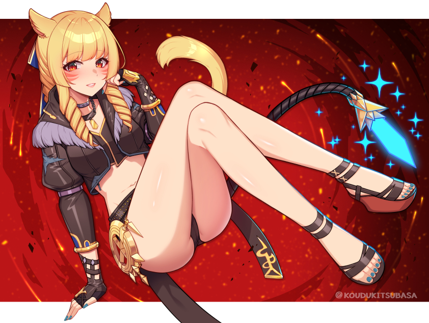 warrior of light (original and 2 more) drawn by kouzuki_tsubasa_(musou_kaidou)