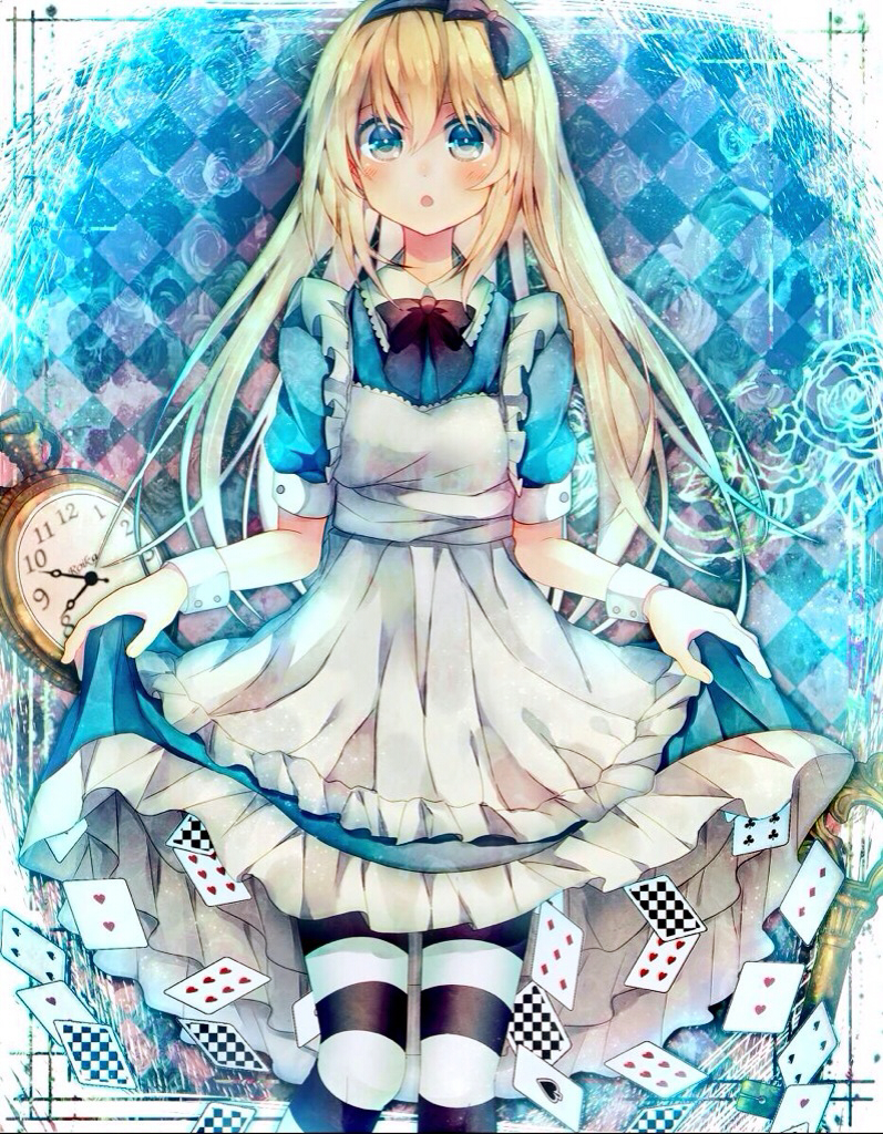 alice (alice's adventures in wonderland) drawn by abandon_ranka