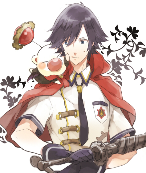 moogle and kunagiri machina (final fantasy and 1 more) drawn by nakahara_(mu_tation)