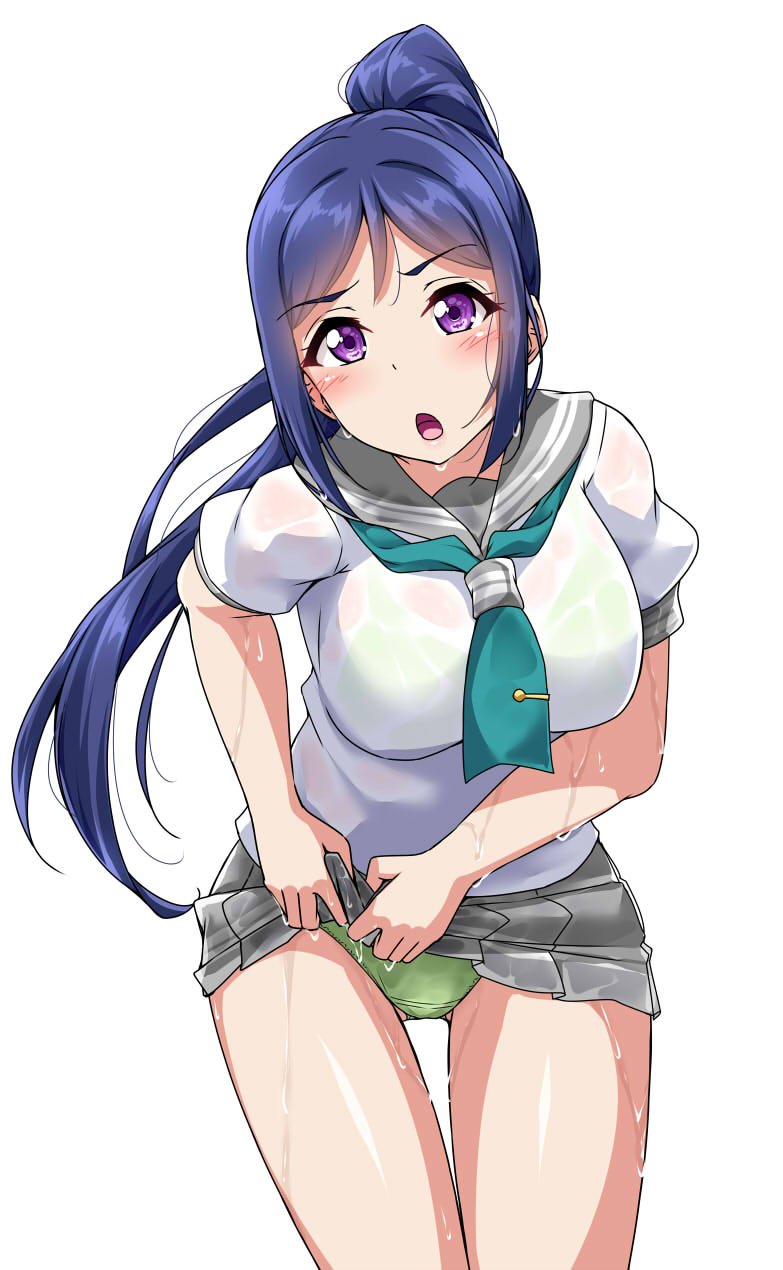 matsuura kanan (love live! and 1 more) drawn by yopparai_oni