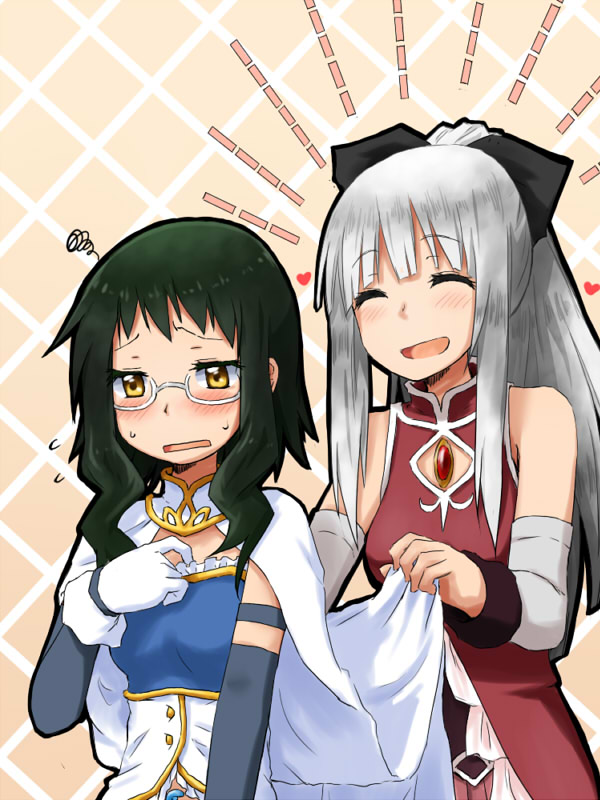 miki sayaka, sakura kyoko, hakudou yayoi, and sorano hanako (mahou shoujo madoka magica and 1 more) drawn by kagiana