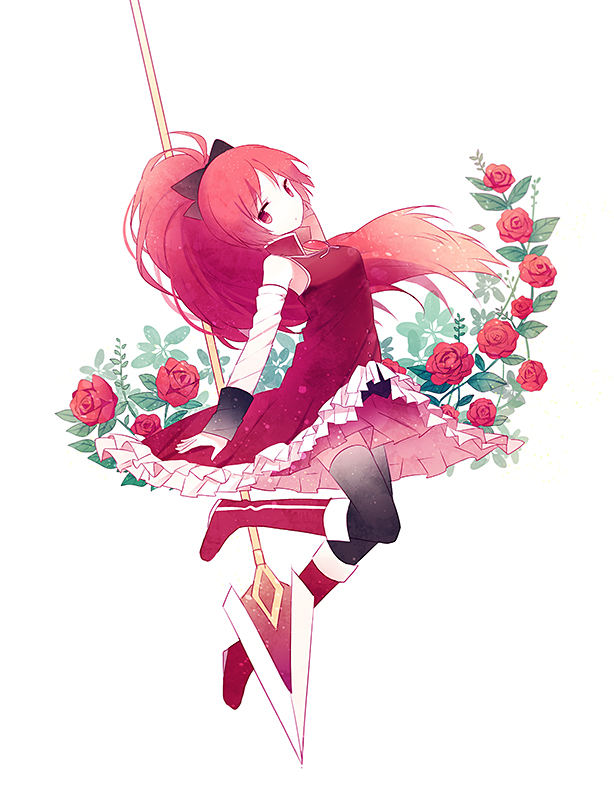 sakura kyoko (mahou shoujo madoka magica) drawn by cuivre