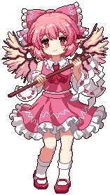 hakurei reimu and mystia lorelei (touhou and 1 more) drawn by kumio