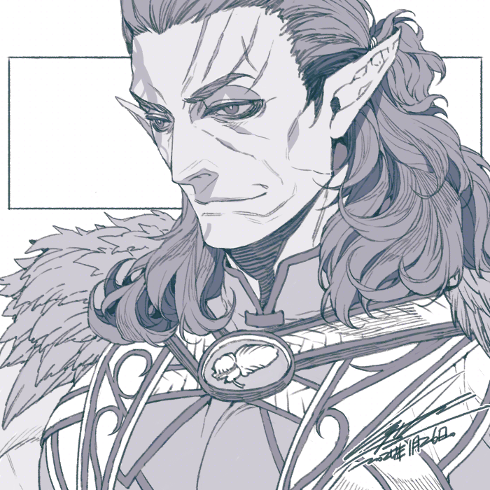 halsin (dungeons & dragons and 2 more) drawn by hiryuu_(kugelcruor)
