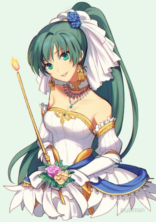 lyn (fire emblem and 2 more) drawn by wusagi2