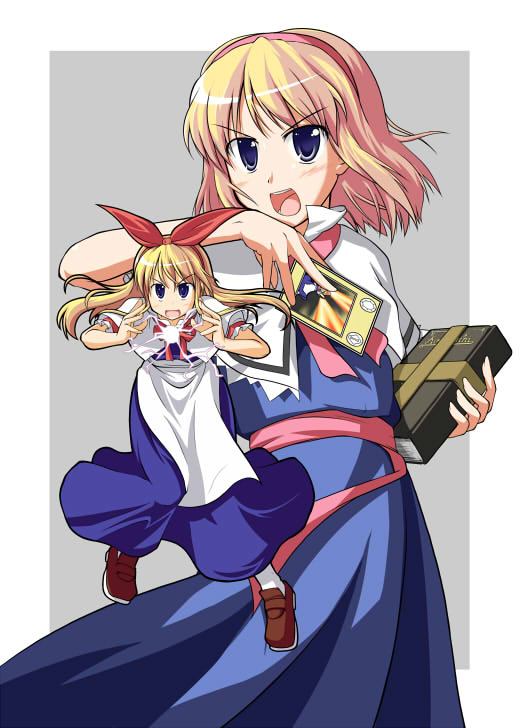 alice margatroid and shanghai doll (touhou) drawn by est_(kinkyuu_kaihi)