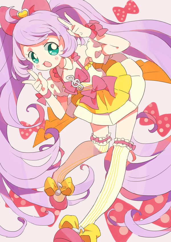 manaka laala (pretty series and 1 more) drawn by corn_potako