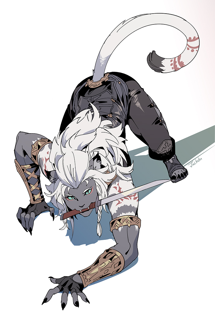 warrior of light (final fantasy and 1 more) drawn by byuub