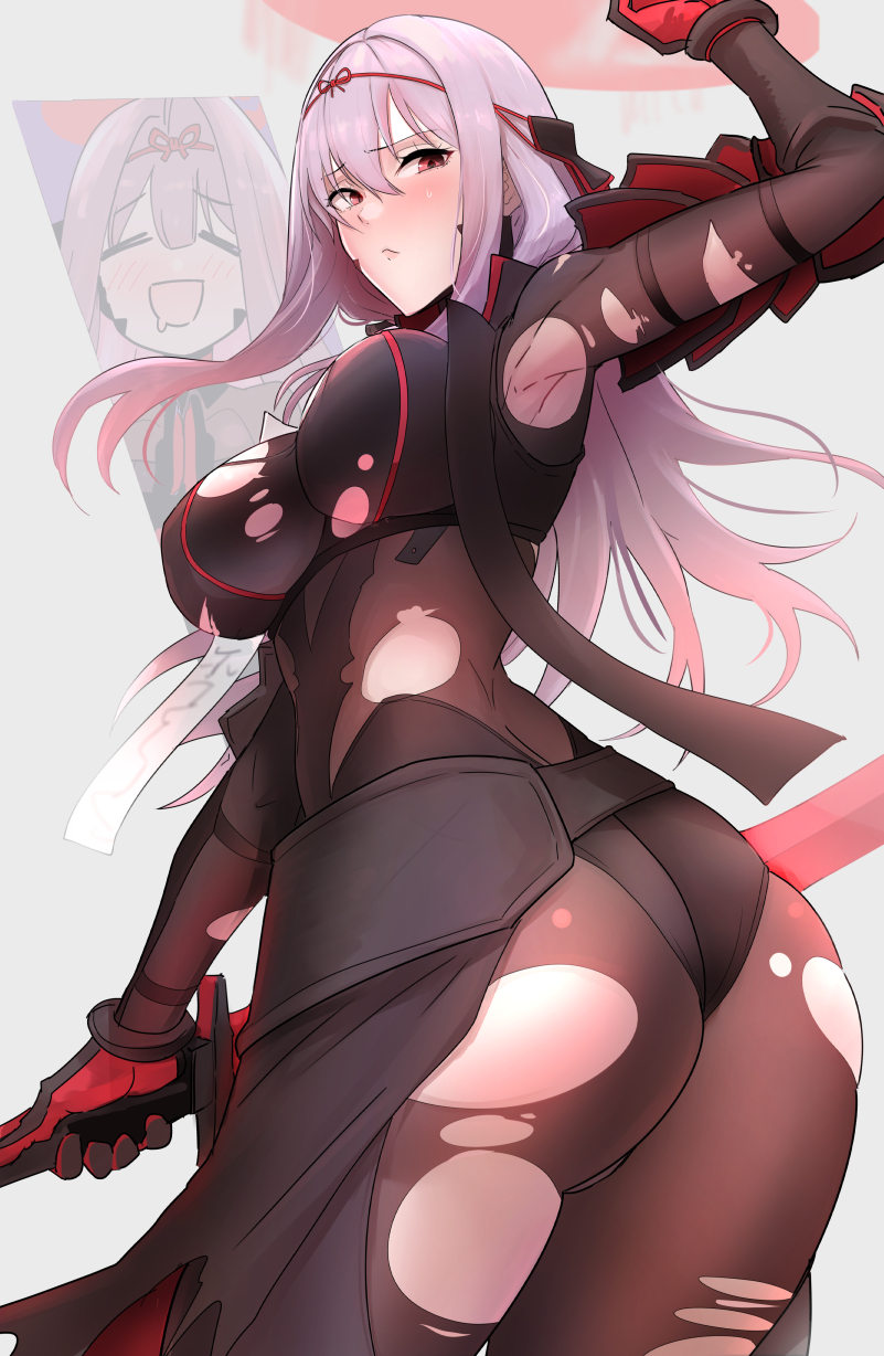 scarlet and rose (goddess of victory: nikke) drawn by clash_kuro_neko