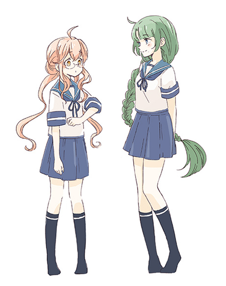 makigumo and yuugumo (kantai collection) drawn by enu_(roco_roco44)
