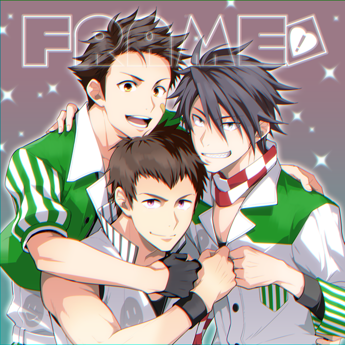 shingen seiji, akuno hideo, and kimura ryu (idolmaster and 1 more) drawn by eihire