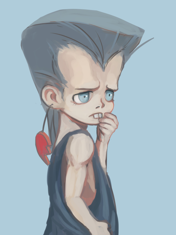 jean pierre polnareff (jojo no kimyou na bouken and 1 more) drawn by s_a_k_u