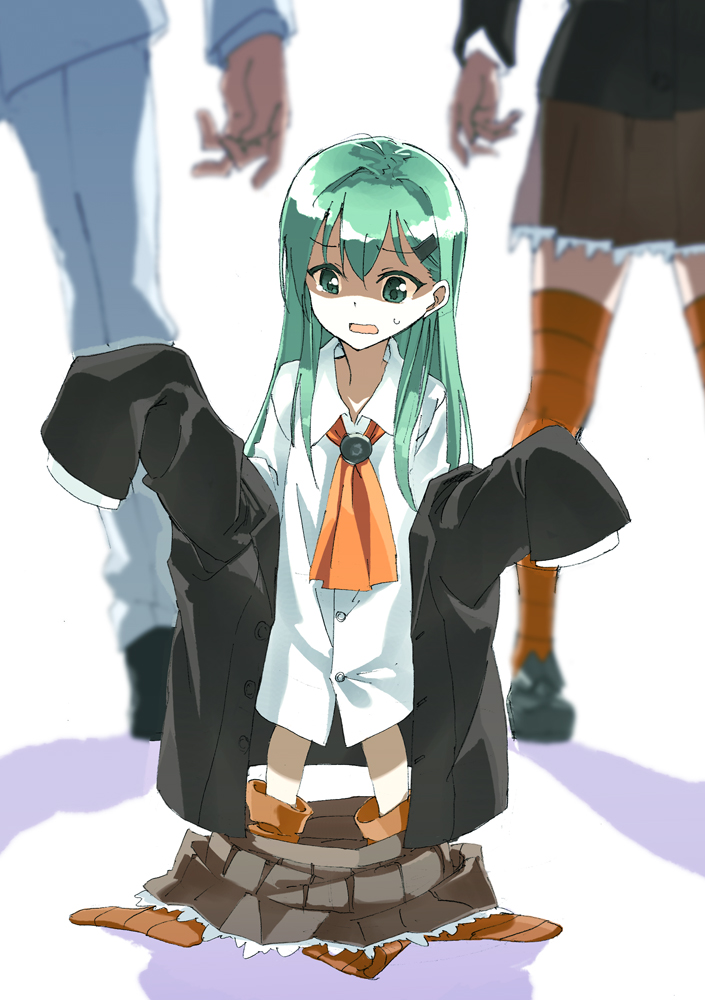 admiral, suzuya, and kumano (kantai collection) drawn by shirubaburu