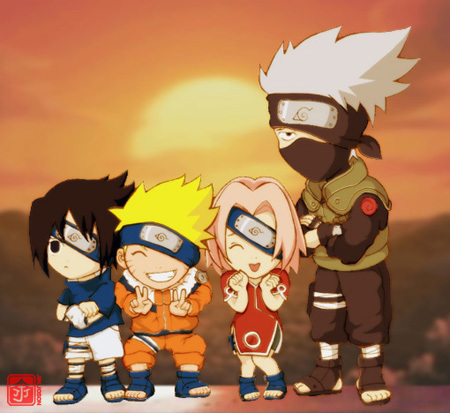haruno sakura, uzumaki naruto, uchiha sasuke, and hatake kakashi (naruto)