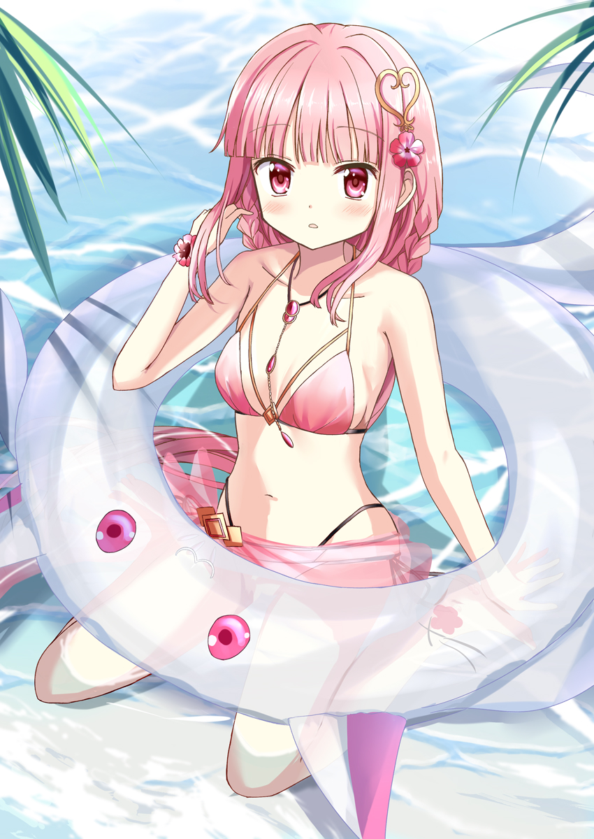 kyubey and tamaki iroha (mahou shoujo madoka magica and 1 more) drawn by rikopin