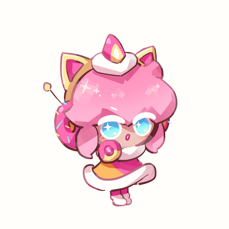 strawberry crepe cookie and astronaut cookie (cookie run and 2 more) drawn by b4c5ce