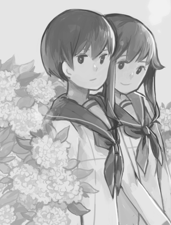 takei junko and wakamoto tetsuko (world witches series and 2 more) drawn by shirono_kuma